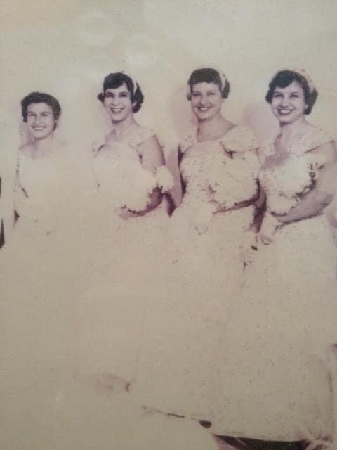 Cherie's grandmother Loretta and her three sisters, Nancy, Josephine, and Dolores